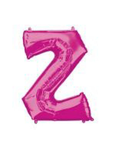 Picture of PINK LETTER Z FOIL BALLOON